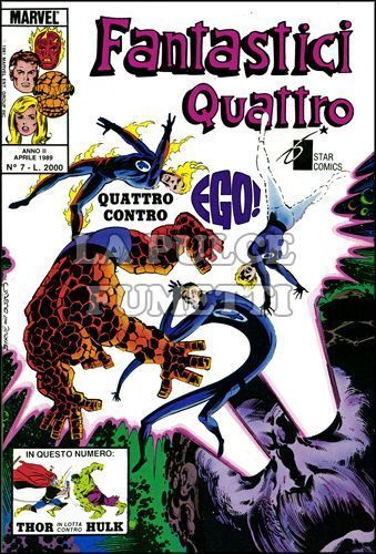 FANTASTICI QUATTRO #     7: QUATTRO CONTRO EGO!
